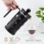 Stainless Steel 4-Cup French Press Coffee Maker with 4 Level Filtration System Perspective: top