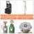Portable Weld Torch Tank Kit Twin Tote Oxygen Acetylene Oxy Cutting Brazing DOT Perspective: top
