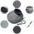 Yescom 2-in-1 Electric Shiatsu Foot & Back Massager Warmer Fast Heating Pad 12 Rollers Perspective: top