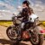 AHR DOT Full Face Motorcycle Helmet Visor Bluetooth Headset Intercom Music XXL Perspective: top