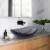 Aquaterior Bathroom Oval Tempered Glass Vessel Sink Counter Top Basin 2 Pack Perspective: top