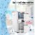 Yescom 4-in-1 10,000 BTU Portable Air Conditioner Dehumidifier with Window Kit Remote Control Perspective: top