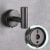 Aquaterior 5-Piece Bathroom Hardware Set Wall Mount 15 Towel Bar Toilet Paper Holder Hook Perspective: top
