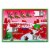 HERSHEY NORTH POLE HORIZONTAL ADVENT CALENDAR WITH KISSES Perspective: top