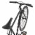 AVASTA 700C 54 In Single Speed Loop Fixed Gear Urban Commuter Fixie Bike, Black Perspective: top