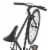 AVASTA 700C 47 In Single Speed Loop Fixed Gear Urban Commuter Fixie Bike, Black Perspective: top