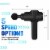 Percussion Massage Gun Deep Tissue Percussion Muscle Massager, Black Perspective: top
