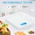USB Rechargeable Food Scale, 33lb 15Kg Kitchen Scale Digital Weight Grams and oz for Cooking Perspective: top