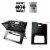 Portable BBQ Barbecue Grill Foldable Charcoal Grill Camping Garden Outdoor Travel Perspective: top