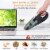Car Handheld Vacuum Cleaner Cordless Rechargeable Hand Vacuum Portable Strong Suction Vacuum Perspective: top