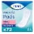 TENA ProSkin Moderate Unisex Incontinent Pad Regular Length 11 L 41309, Moderate, 72 Ct Perspective: top