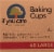 If You Care Unbleached Large Baking Cups Perspective: top