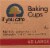 If You Care Unbleached Large Baking Cups Perspective: top
