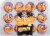 Original Two-Bite® Halloween Chocolate Cupcakes Perspective: top