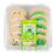 Kimberley's Bakeshoppe Vanilla Frosted Cookies - St. Patrick's White & Green Perspective: top