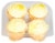 Kimberley's Bakeshoppe Lemon Ice Filled Gourmet Cupcakes Perspective: top