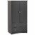 Prepac Sonoma Black Wardrobe Armoire Perspective: top