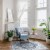 Korhani Home Augustine Washable Area Rug Perspective: top