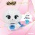 GUND® PLushes Pets™ Gem Stars Collection Lucille Warf™ Seal Stuffed Animal Perspective: top