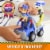 Spin Master Rubble & Crew™ Mix's Cement Mixer Toy Truck Perspective: top