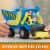 Spin Master Rubble & Crew Wheeler's Dump Truck Toy Perspective: top