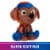 PAW Patrol: The Mighty Movie Mighty Pups Zuma Plush Toy Perspective: top