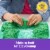 Kinetic Sand™ Green Sand & Molds Sandbox Set Perspective: top