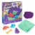 Kinetic Sand® Purple Sand & Molds Sandbox Set Perspective: top