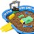 Monster Jam Kinetic Dirt Arena Playset Perspective: top