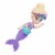 SwimWays Floating Mermaids™ Toy - Purple Perspective: top