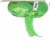 Pet Zone® Jumbo Pickle Kicker Cat Toy Perspective: top