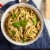 Isola Bronze Cut Rigatoni Pasta Perspective: top