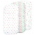 Bublo Baby Bassinet Sheet, Rectangle Bassinet Mattress for Boy Girl, 100% Cotton, One Size Perspective: top