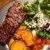 Greensbury Organic Grass-Fed New York Strip (10 Steaks, 10oz each) Perspective: top