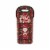 Christmas Wine Carrier Tote Bag Portable Wine Bag Stain Resistant Neoprene Wine Tote Bag Perspective: top