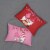 Valentines Day Gnome Throw Pillow Couch Bed Sofa Lumbar Pillow, Valentines Gift Pillows Perspective: top