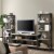 Lexicon Fairhope 5 Shelf Faux Marble Bookcase in Black Perspective: top