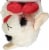 Multipet Plush Lamb Chop Dog Toy Perspective: top