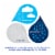 Smartwater® Vapor Distilled Electrolyte Premium Bottled Water Perspective: top