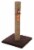 SmartyKat Simply Scratcher Scratching Post with Feather Toy for Cats - Jute Perspective: top