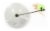 Petlinks Pure Commotion Electronic Motion Wand Toy for Cats - Gray/Green Perspective: top