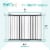 KidCo G2101 Angle Mount Metal Safeway Quick Release Top of Staircase Gate, Black Perspective: top