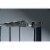 KidCo Custom Fit Auto Closing HearthGate Baby or Fireplace Gate Enclosure, Black Perspective: top