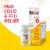 MediNatura T-Relief™ ReBoost™ Zinc +10 Cold & Flu Tablets Perspective: top