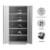 Aobabo 72 Inch Rolling Locking Storage Cabinet with Adjustable Shelves, Gray Perspective: top