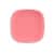 TarHong Square Wheat Poly Propylene Plates - Coral Perspective: top