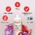 Jarrow Formulas® Unflavored Medium Chain Triglycerides (MCT) Oil Perspective: top