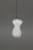 Whitewashed Wood and Bamboo Tropical Pineapple Wind Chime for Garden Yard Patio Perspective: top