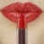 Burt's Bees Moisturizing Scarlet Soaked Lipstick Perspective: top