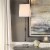 Uttermost Teala Crystal and Metal Buffet Table Lamp in Aged Black and White Perspective: top